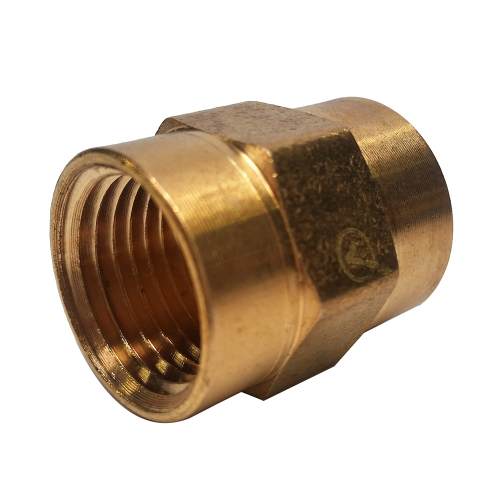 ANDERSON BRASS FITTING 1/8" NPT FEMALE COUPLING